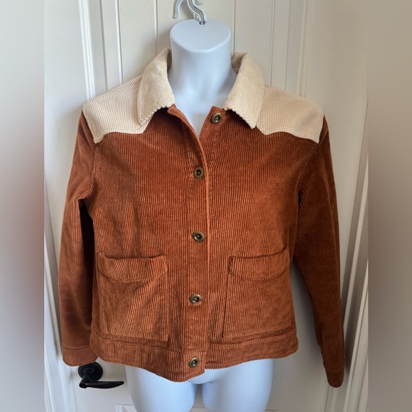 Miranda Lambert’s Idyllwind Cropped Contrasting Color Corduroy Jacket, Medium - Picture 3 of 7